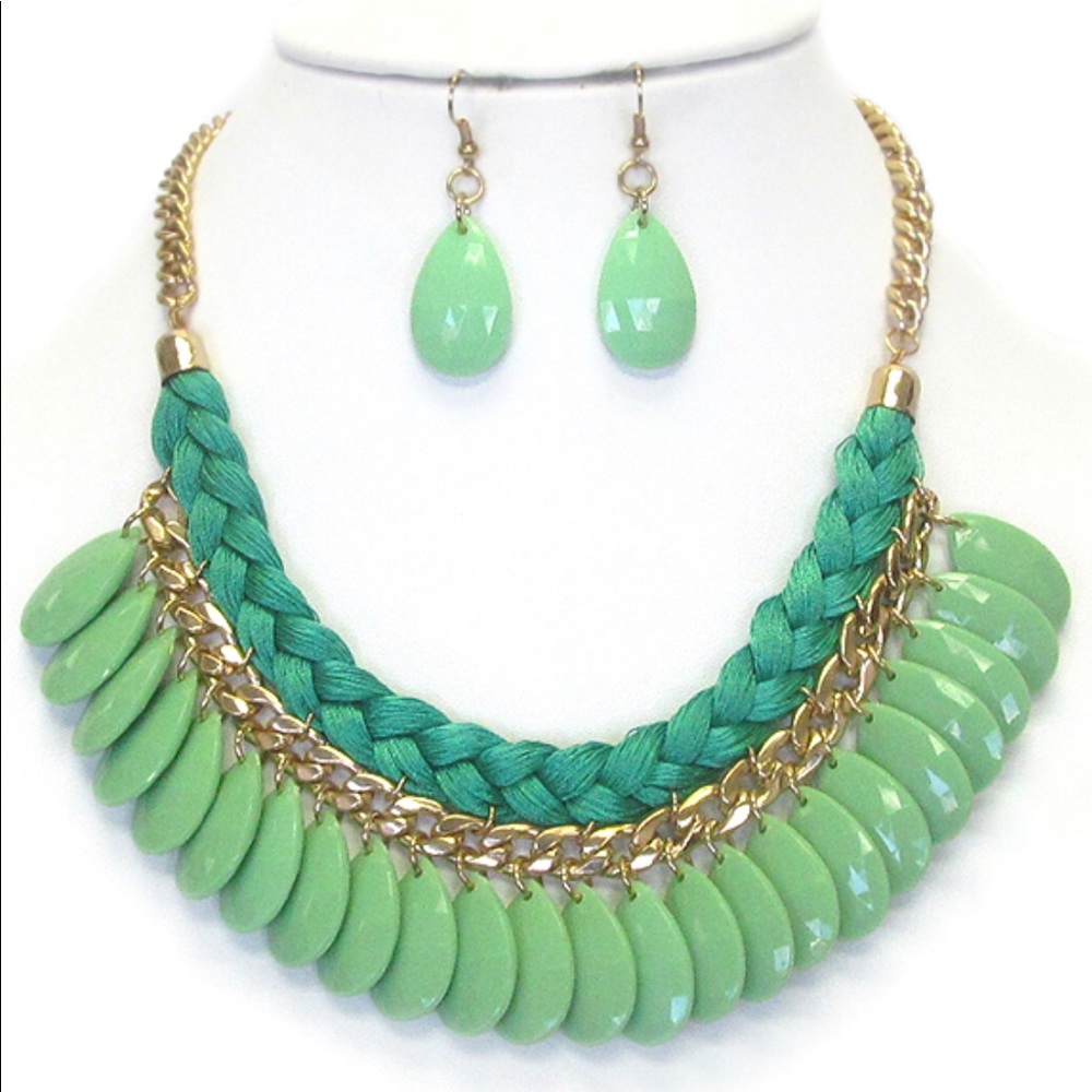 Necklace and Earrings